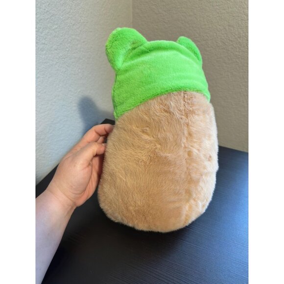Capybara Plush Pillow | Cute Capibara Stuffed Animal | Soft Plushie Toy - Picture 3 of 4